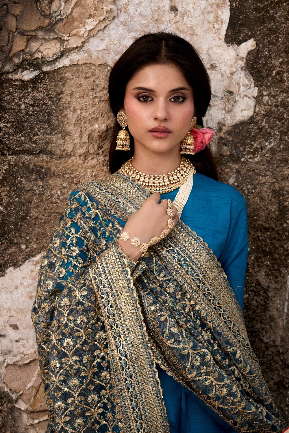 Design 01 - Turquoise - Ranya Festive RTW '25 - Image 10