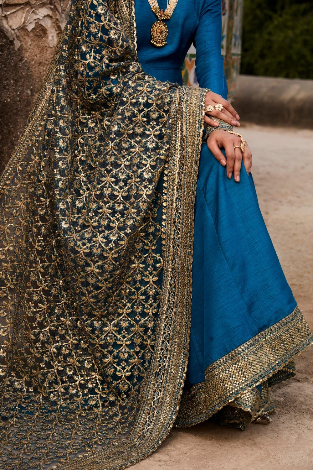 Design 01 - Turquoise - Ranya Festive RTW '25 - Image 11