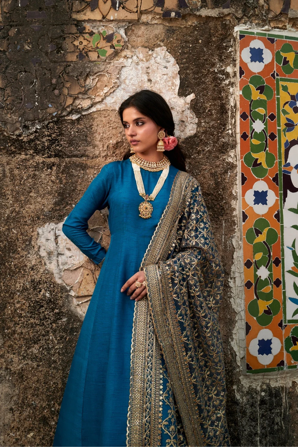 Design 01 - Turquoise - Ranya Festive RTW '25 - Image 3