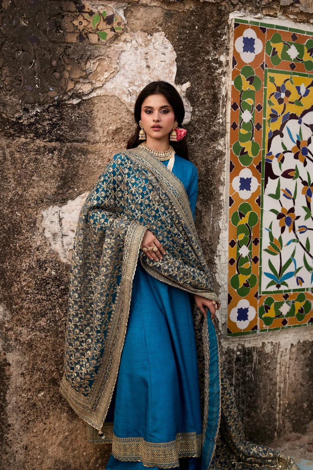 Design 01 - Turquoise - Ranya Festive RTW '25 - Image 6
