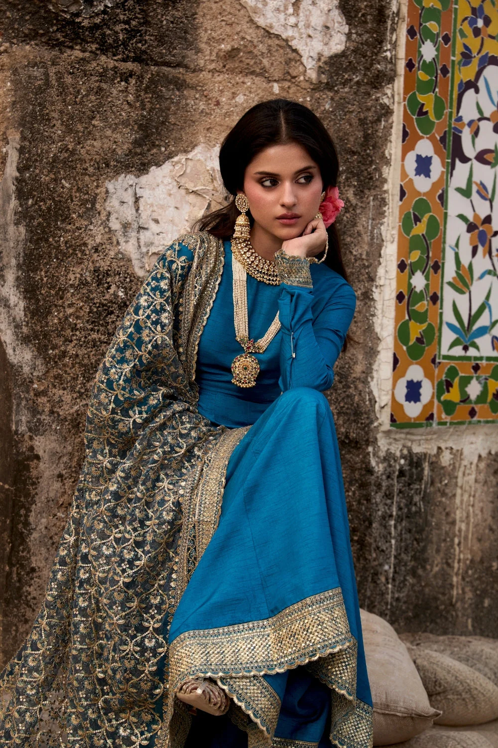 Design 01 - Turquoise - Ranya Festive RTW '25 - Image 7