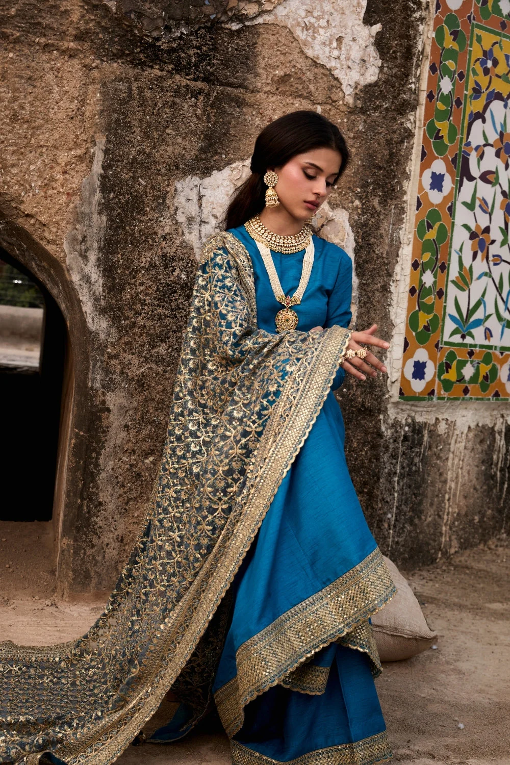 Design 01 - Turquoise - Ranya Festive RTW '25 - Image 9