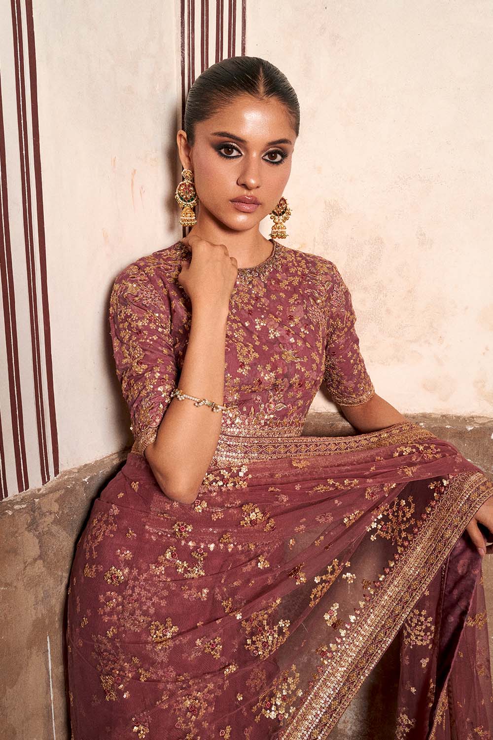Design 07 - Fuchsia - Ranya Festive RTW '25 - Image 8