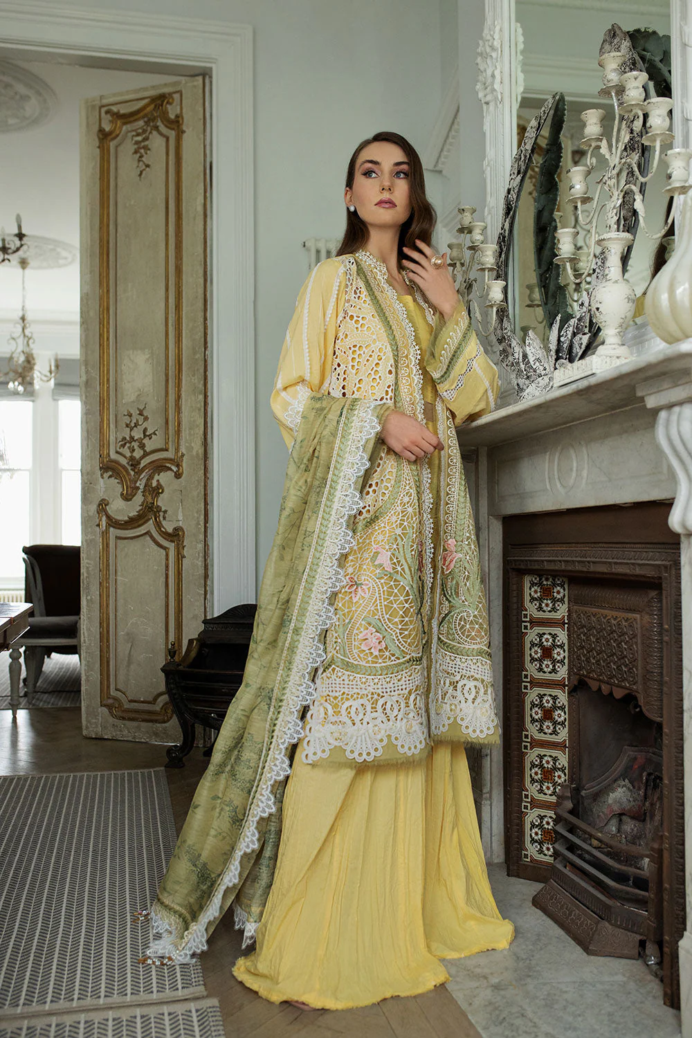Design 11A Luxury Lawn 2024 Unstitched - Image 2