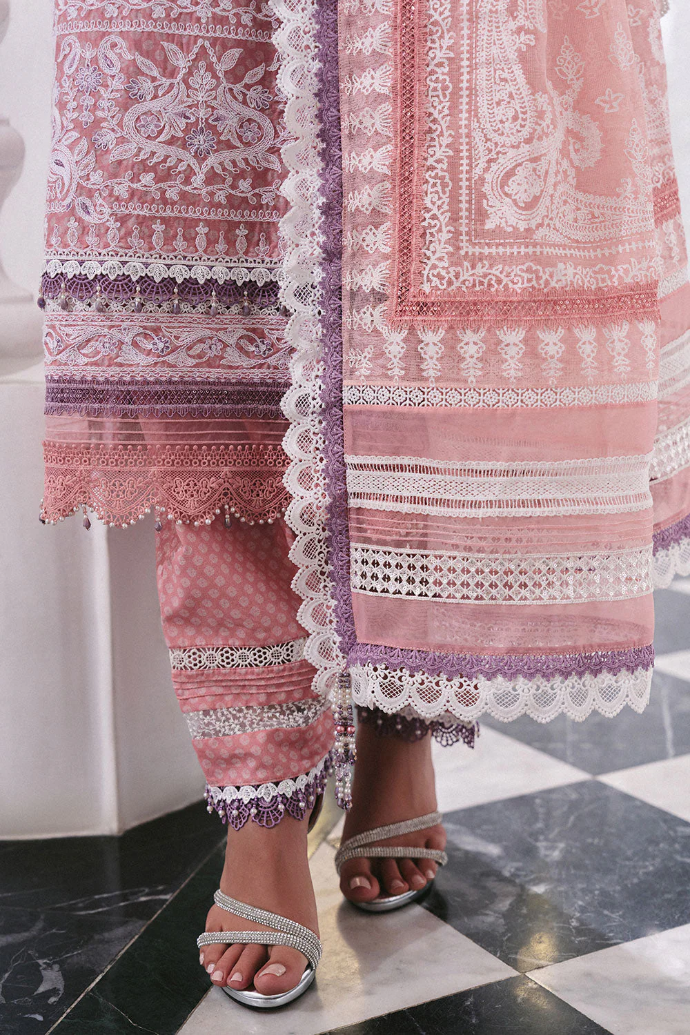 Design 11A Luxury Lawn Eid Edition 2026 Unstitched - Image 3