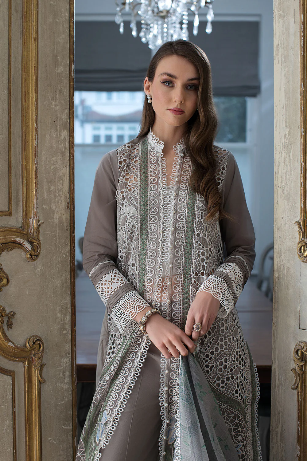 Design 11B Luxury Lawn 2024 Unstitched - Image 4