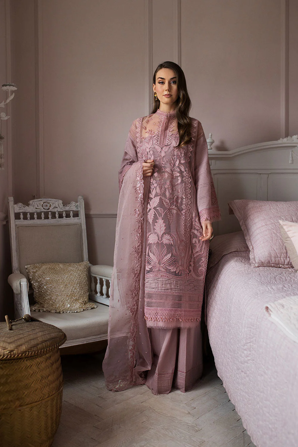 Design 12A Luxury Lawn 2024 Unstitched
