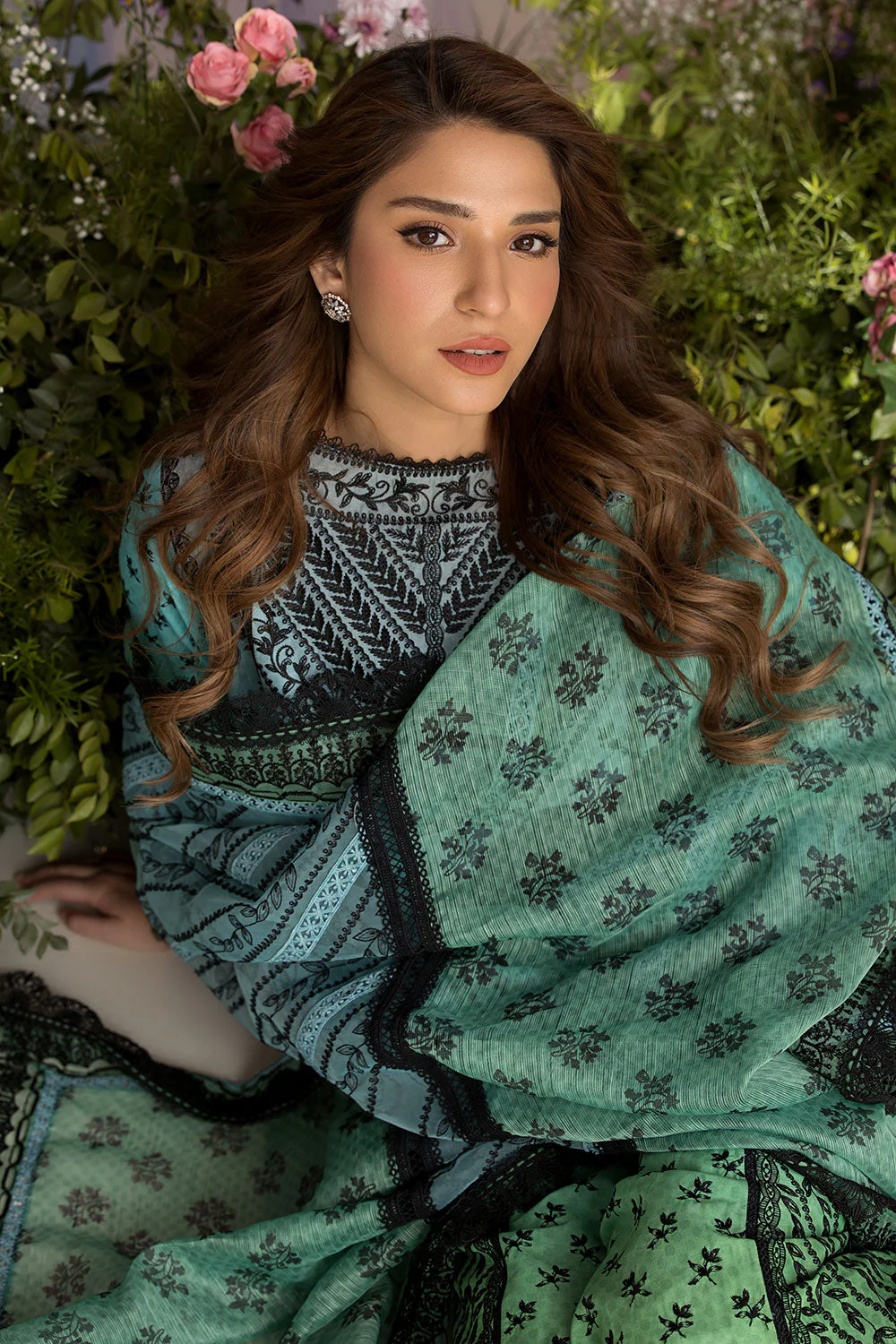 Design 12A Luxury Lawn 2025 Unstitched - Image 3