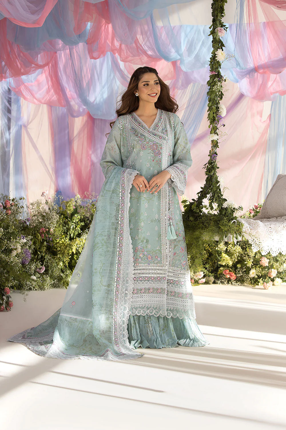Design 13A Luxury Lawn 2025 Unstitched - Image 2