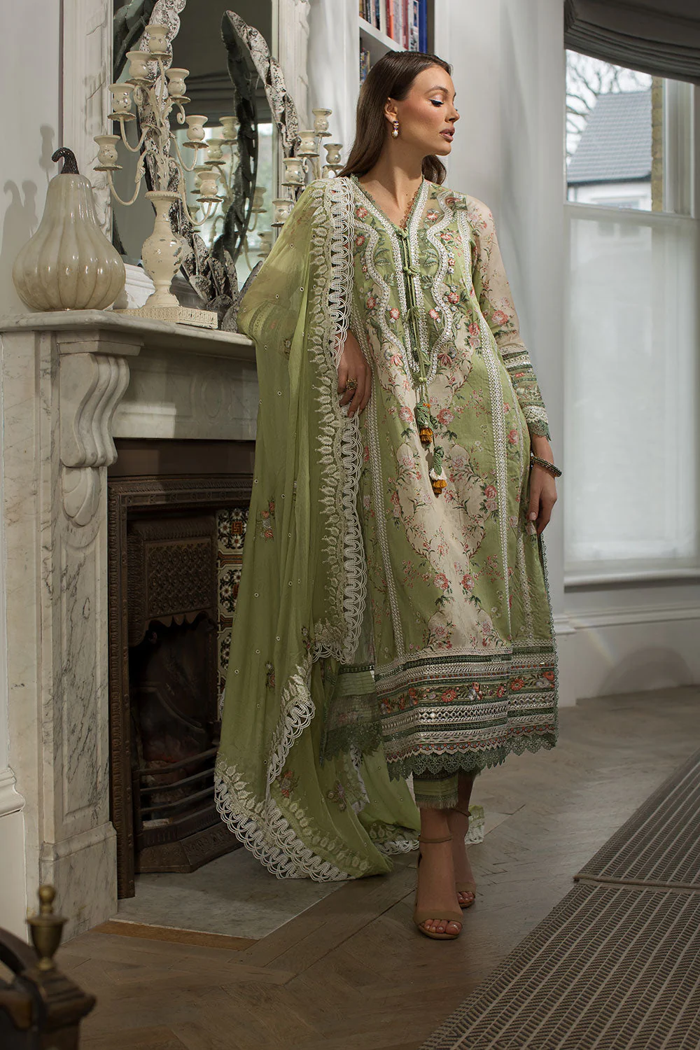 Design 14A Luxury Lawn 2024 Unstitched