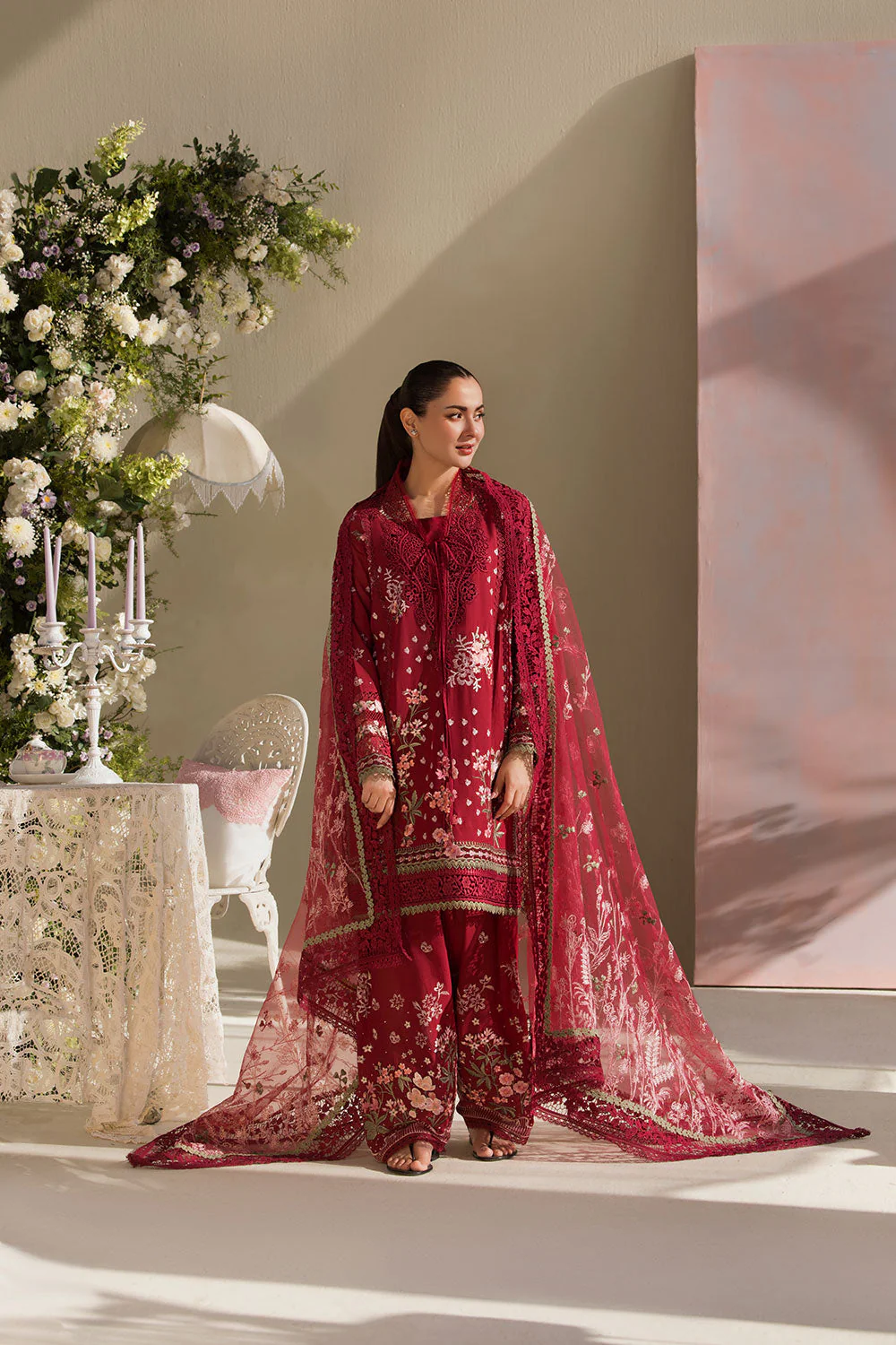 Design 14A Luxury Lawn 2025 Unstitched - Image 2