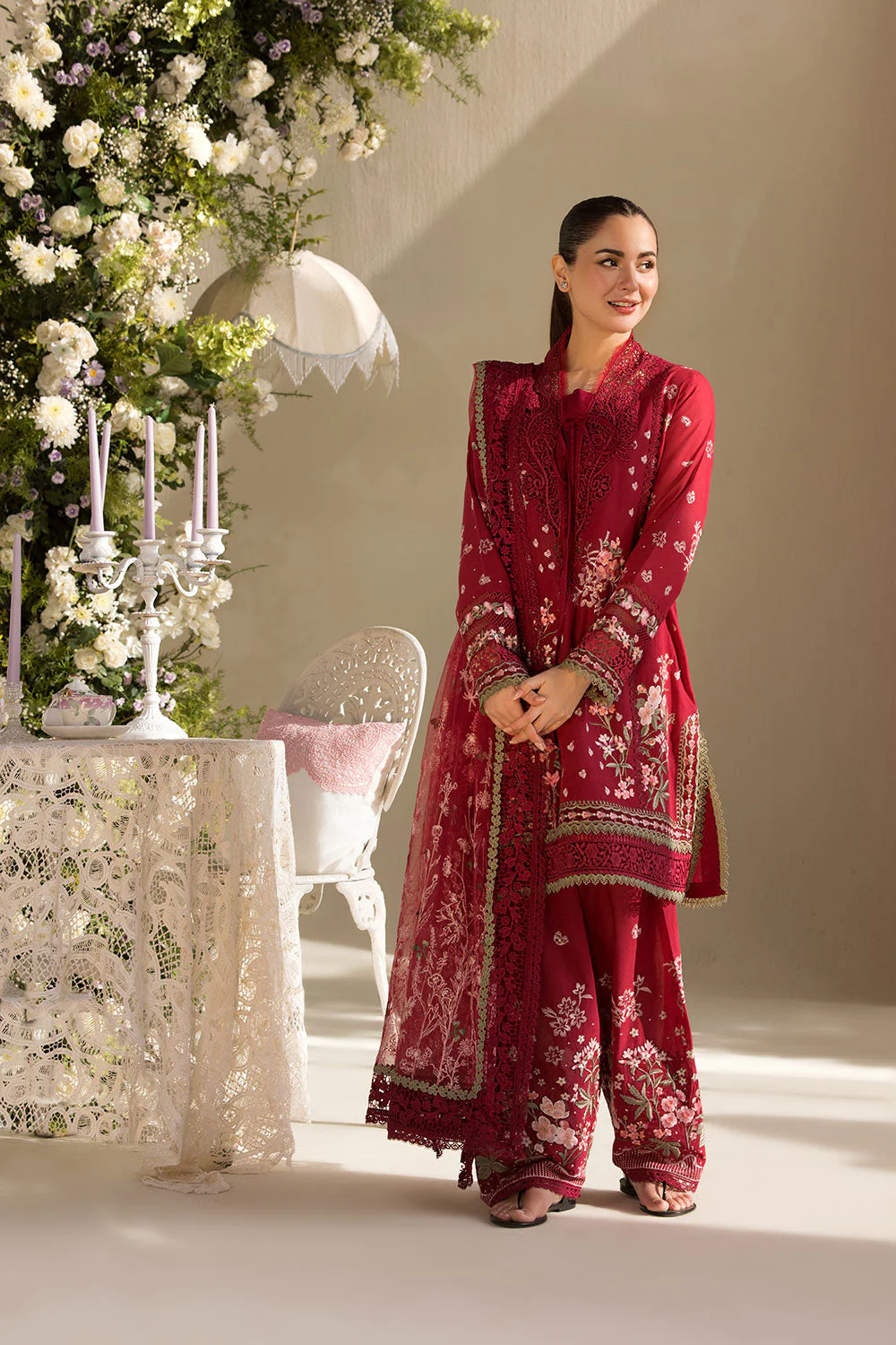 Design 14A Luxury Lawn 2025 Unstitched - Image 3
