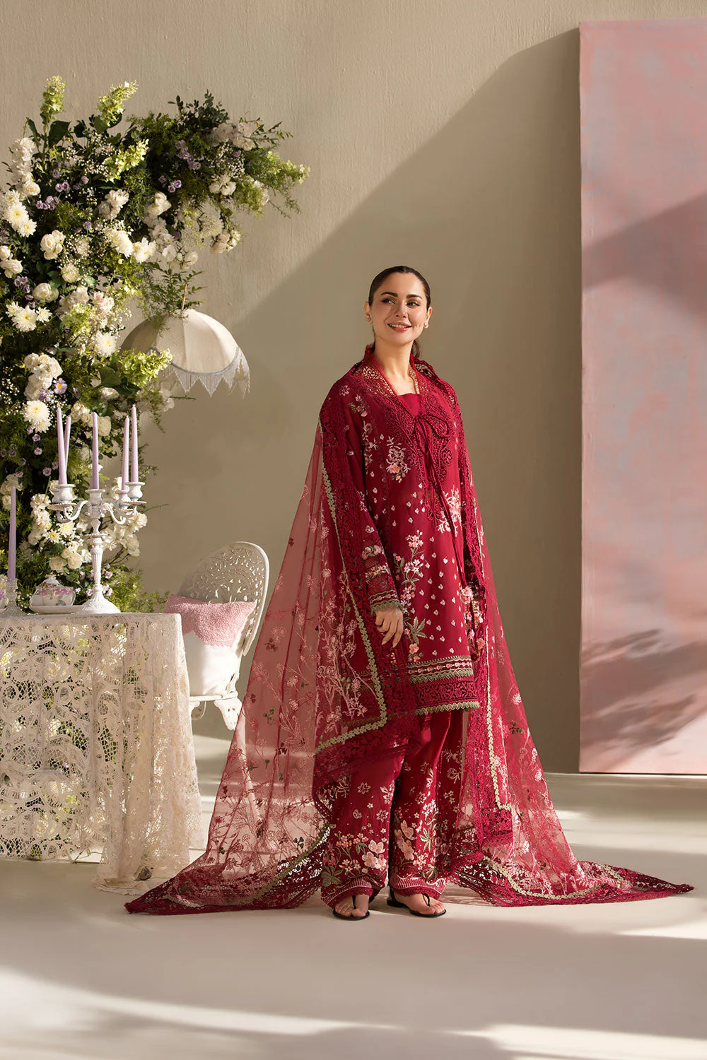 Design 14A Luxury Lawn 2025 Unstitched - Image 4