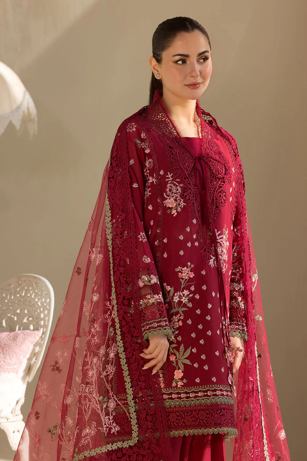 Design 14A Luxury Lawn 2025 Unstitched - Image 5