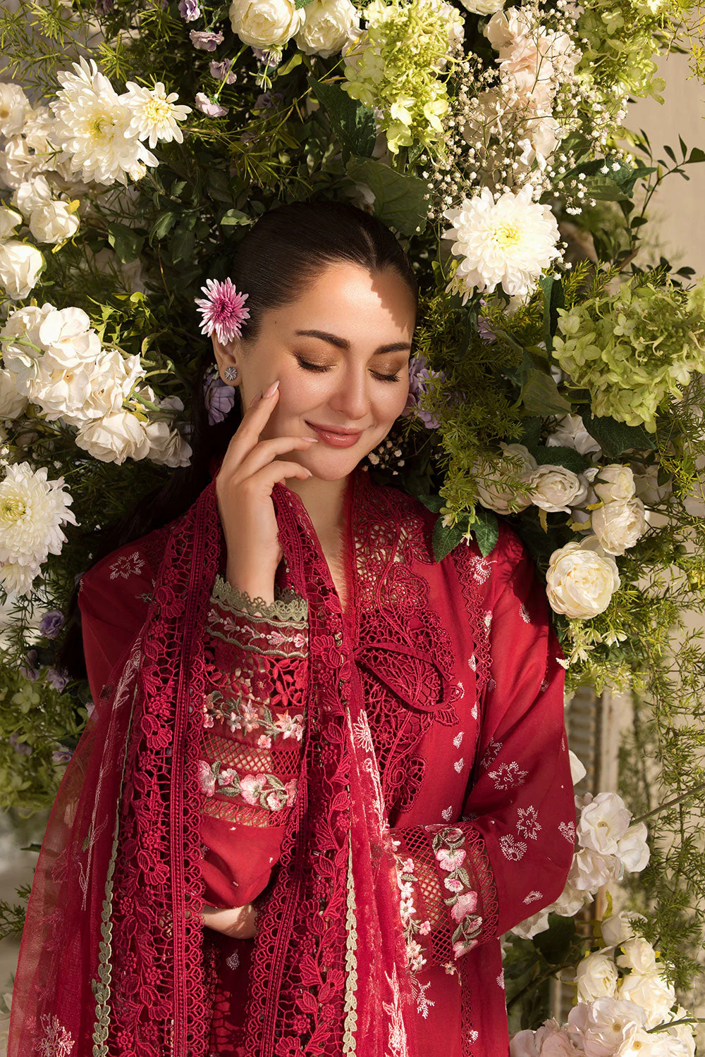 Design 14A Luxury Lawn 2025 Unstitched - Image 9