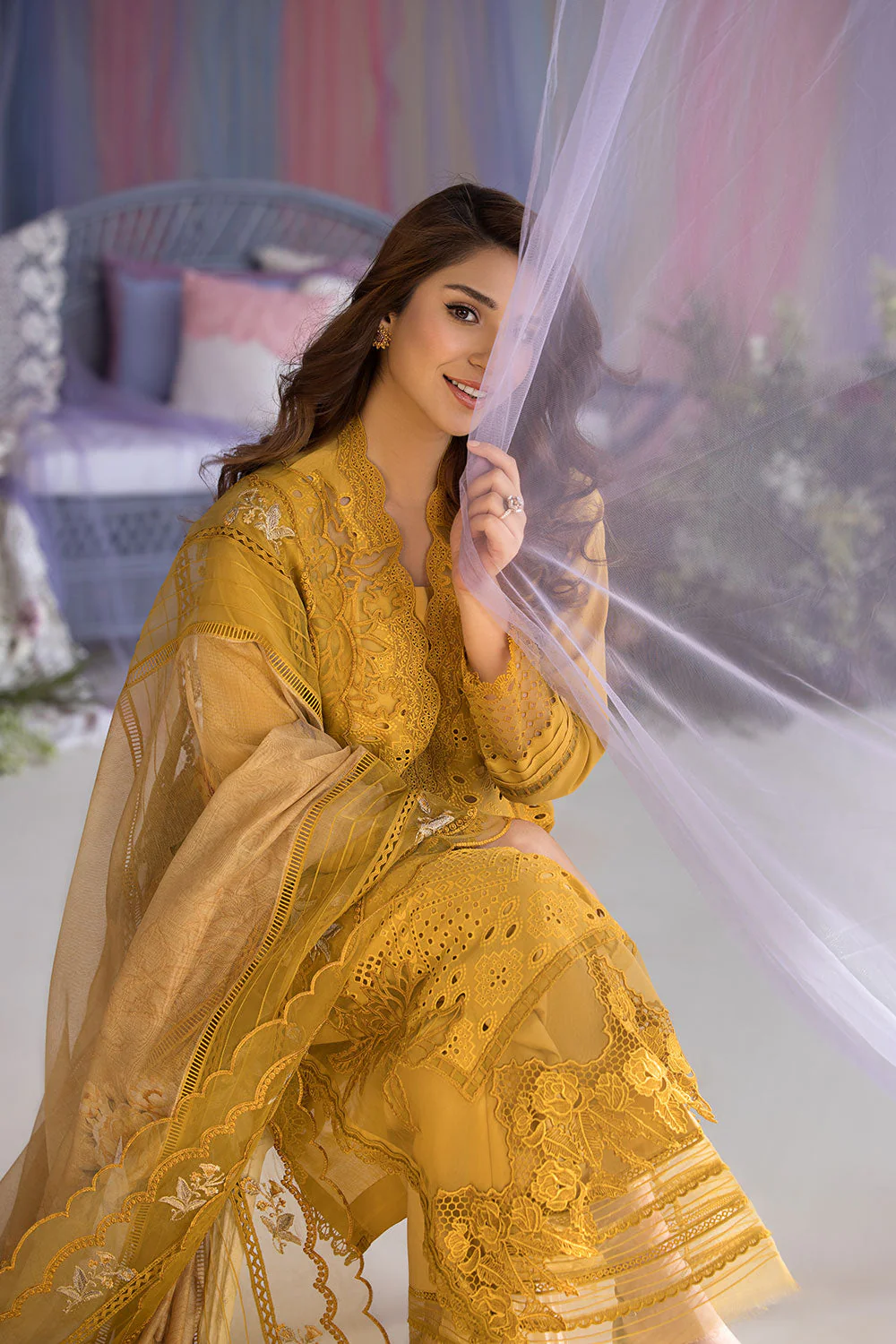 Design 1A Luxury Lawn 2025 Unstitched - Image 4