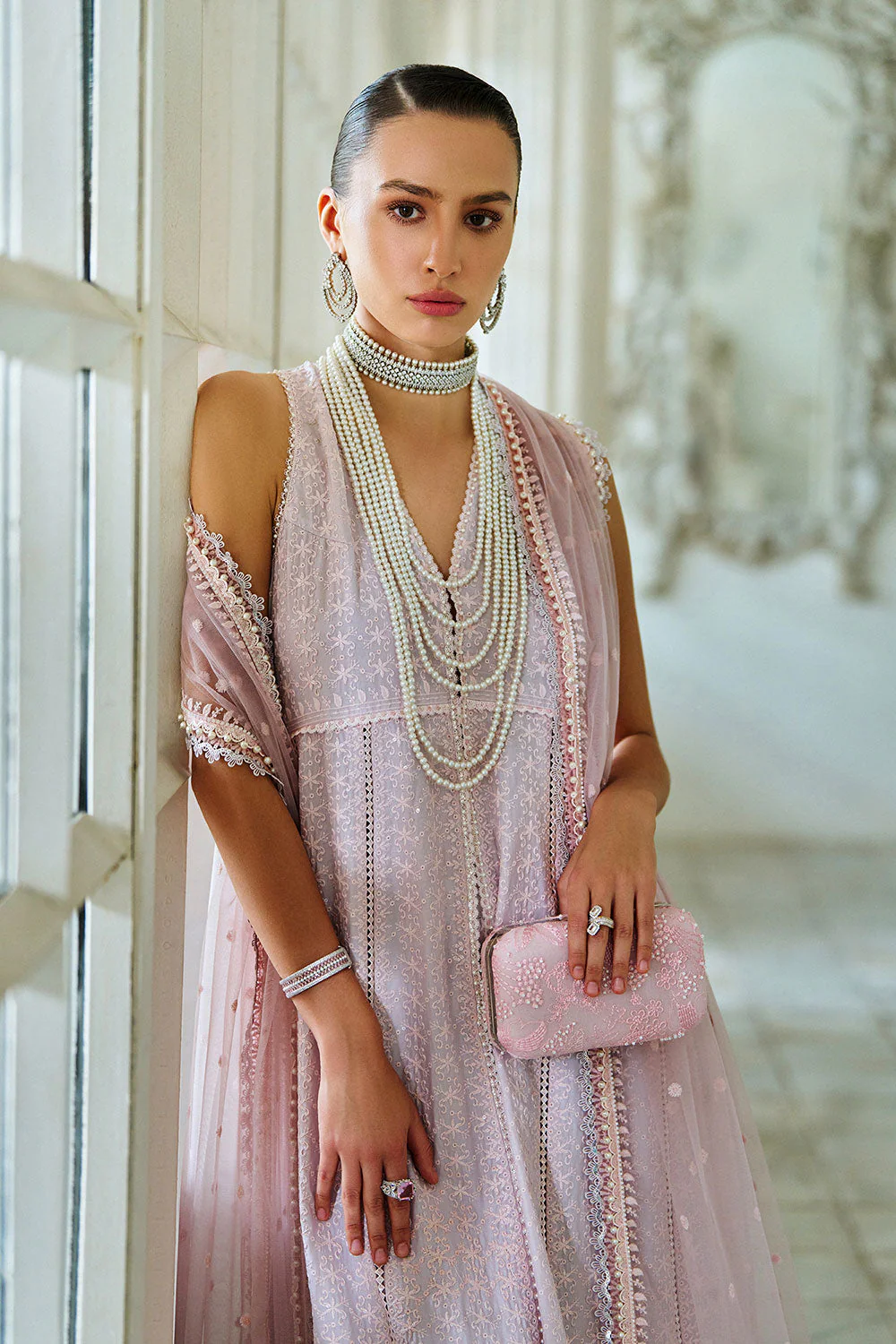 Design 1B Luxury Lawn Eid Edition 2026 Unstitched - Image 4
