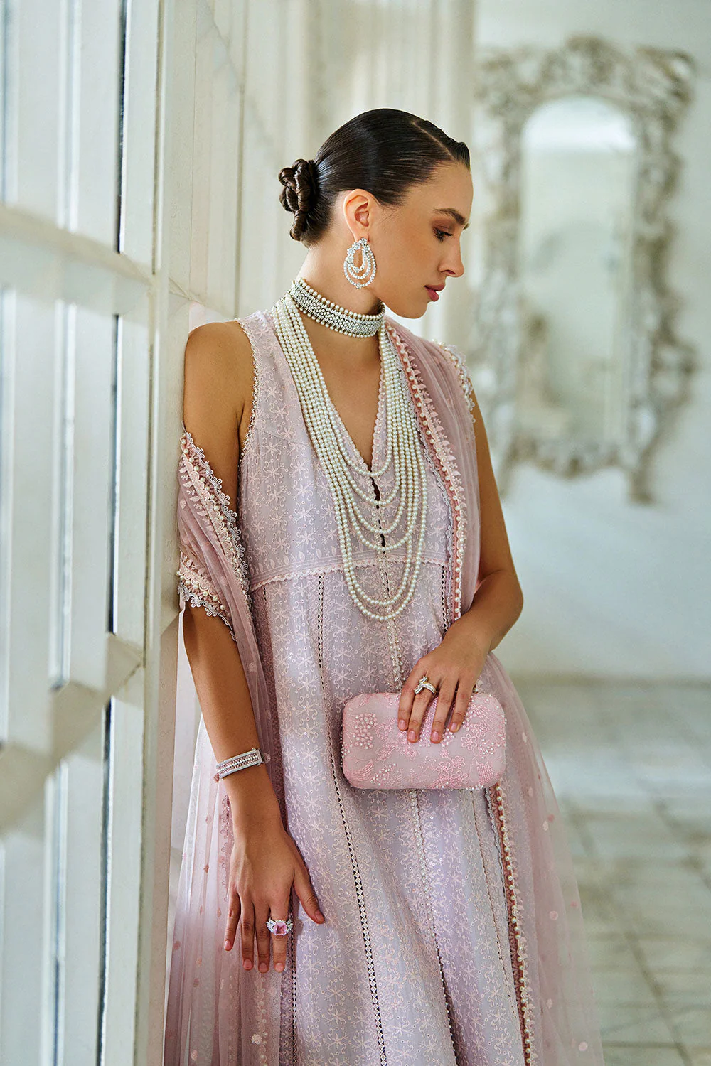 Design 1B Luxury Lawn Eid Edition 2026 Unstitched - Image 5