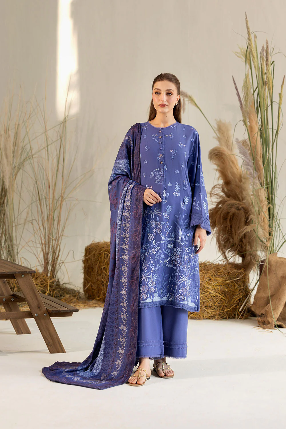 Design 1B Winter Edit Vol.1 '25 Unstitched - Image 3