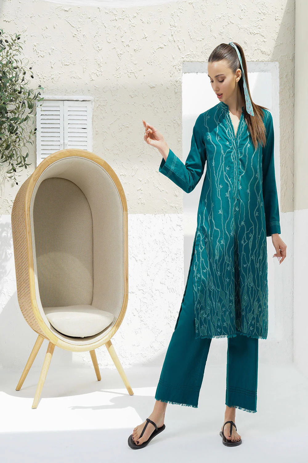 Design 3 - Winter Pret 25 Shirt & Trouser - Image 2