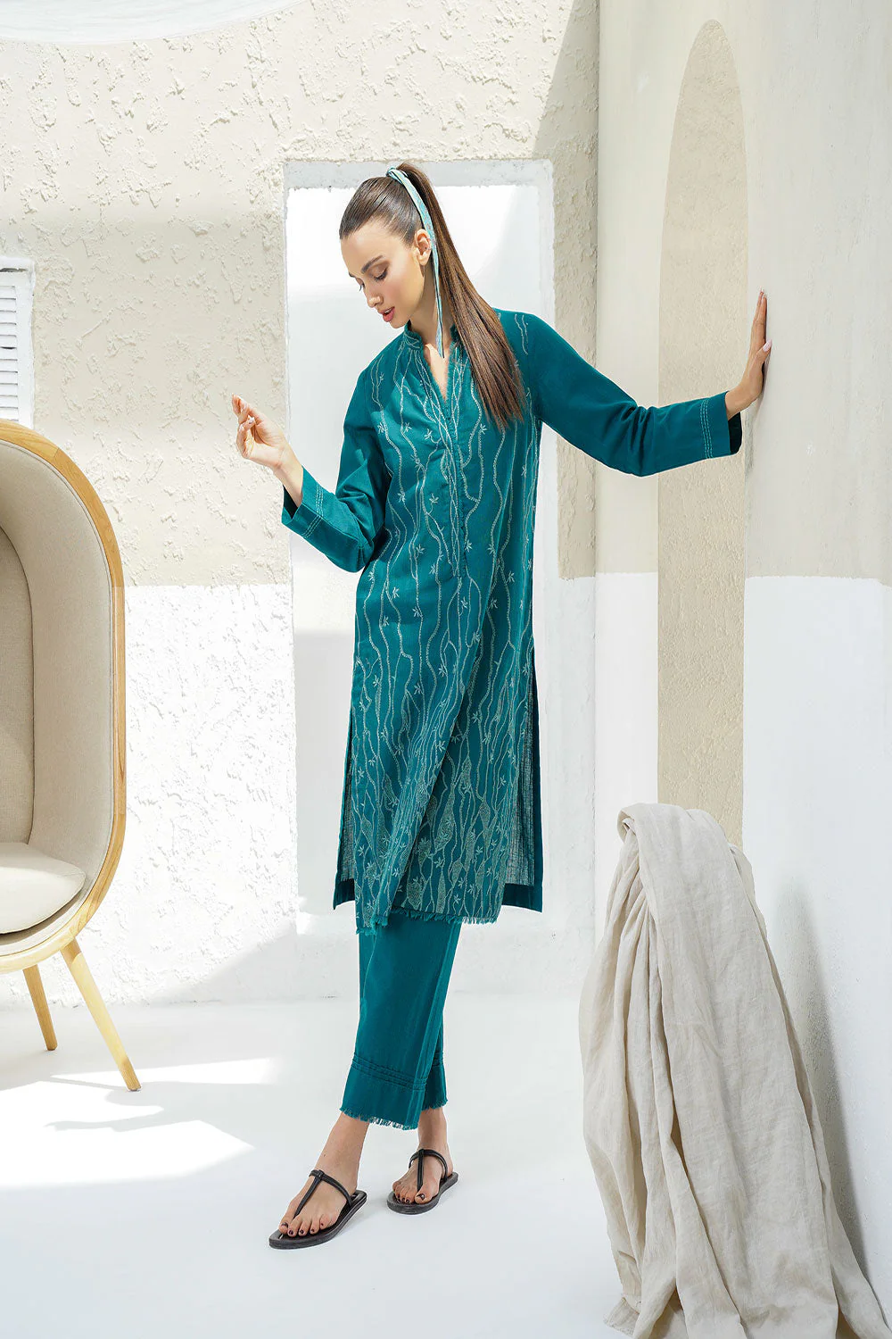 Design 3 - Winter Pret 25 Shirt & Trouser - Image 4