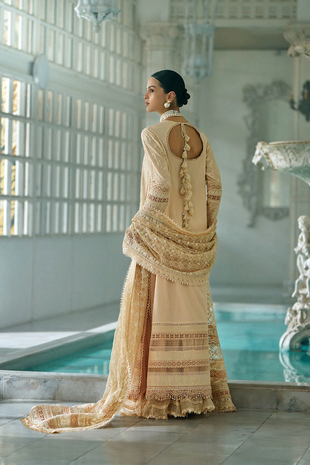 Design 3A Luxury Lawn Eid Edition 2026 Unstitched - Image 3