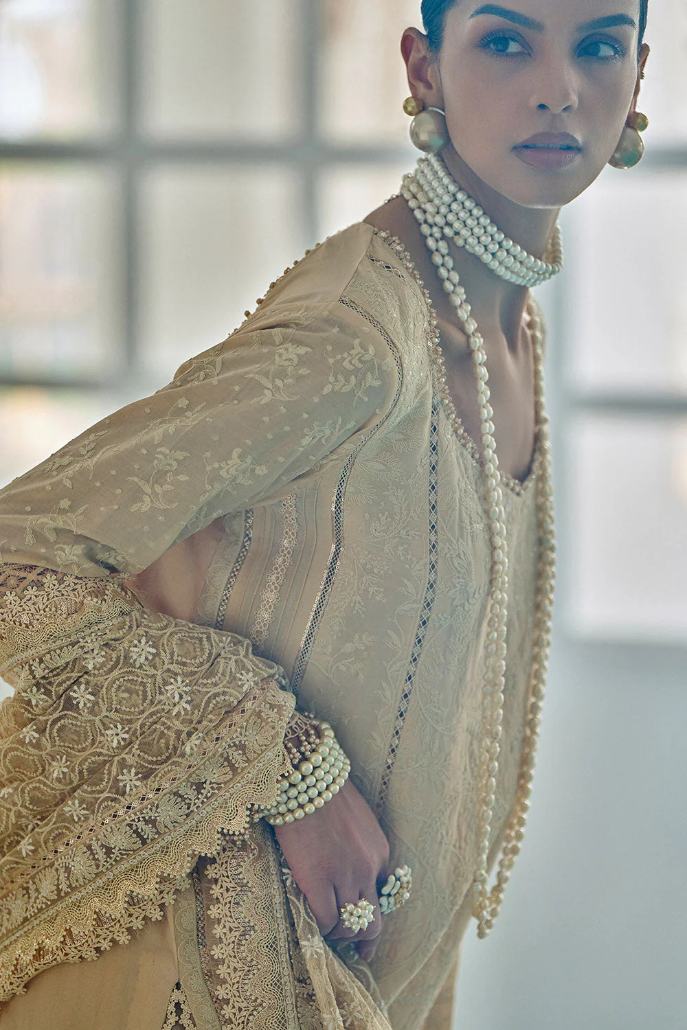 Design 3A Luxury Lawn Eid Edition 2026 Unstitched - Image 5