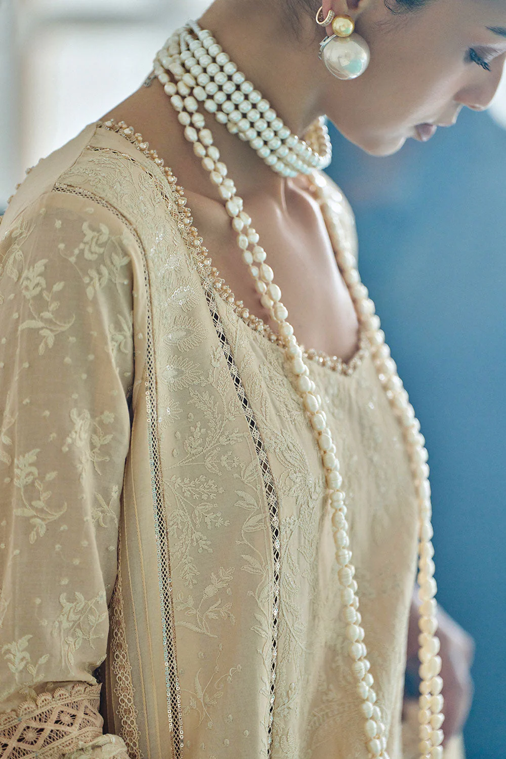 Design 3A Luxury Lawn Eid Edition 2026 Unstitched - Image 8