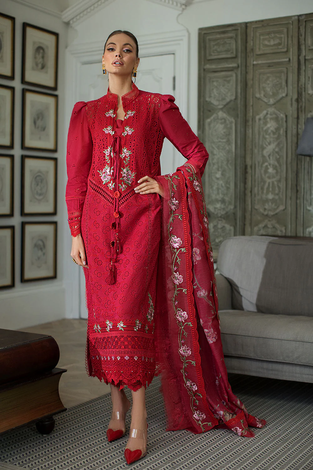 Design 3B Luxury Lawn 2024 Unstitched