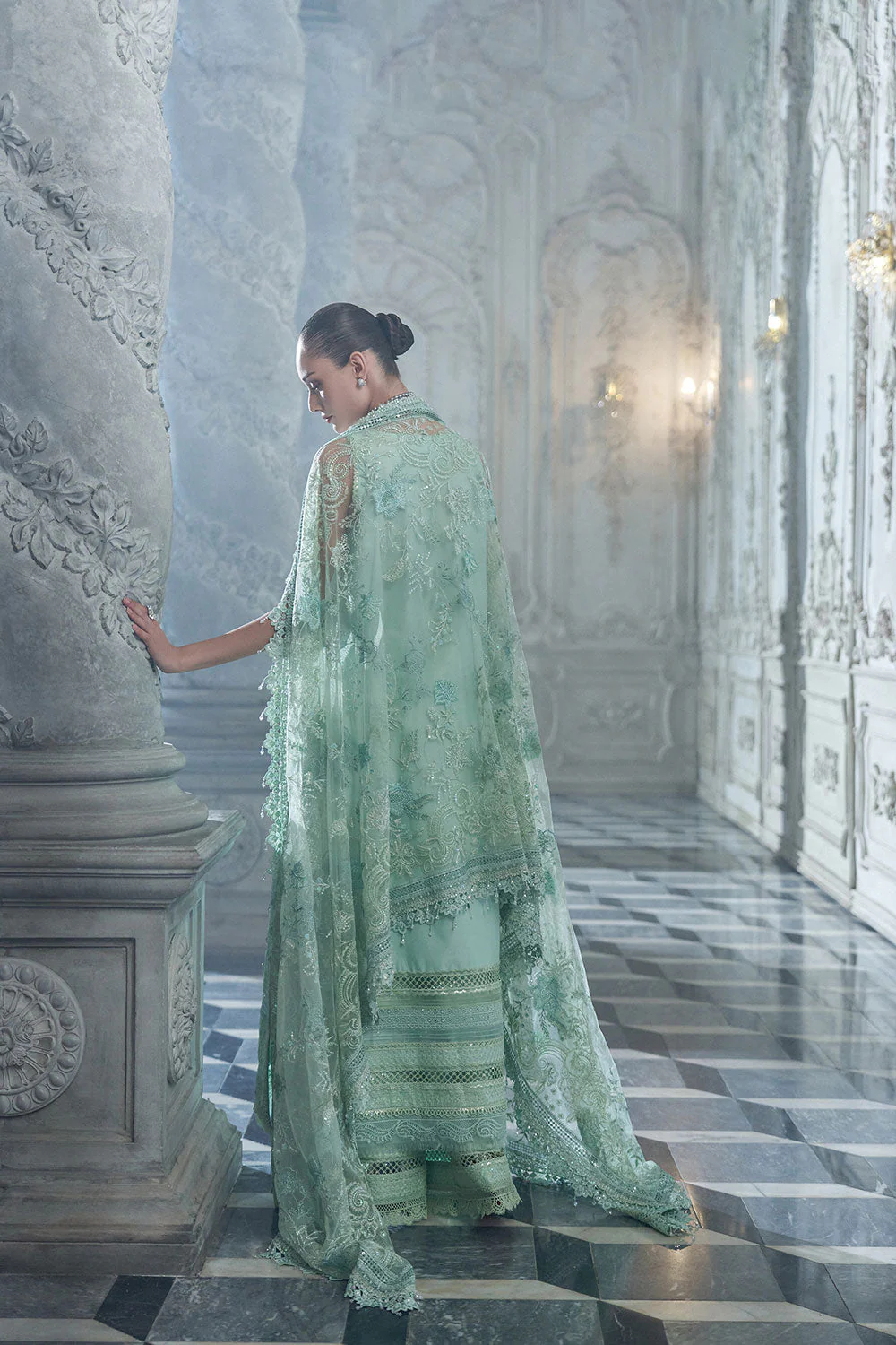 Design 4B Luxury Lawn Eid Edition 2026 Unstitched - Image 4