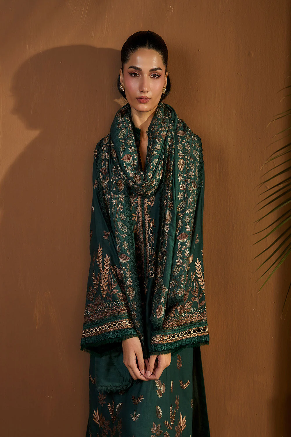 Design 4B Winter Shawl 2025 Unstitched - Image 2