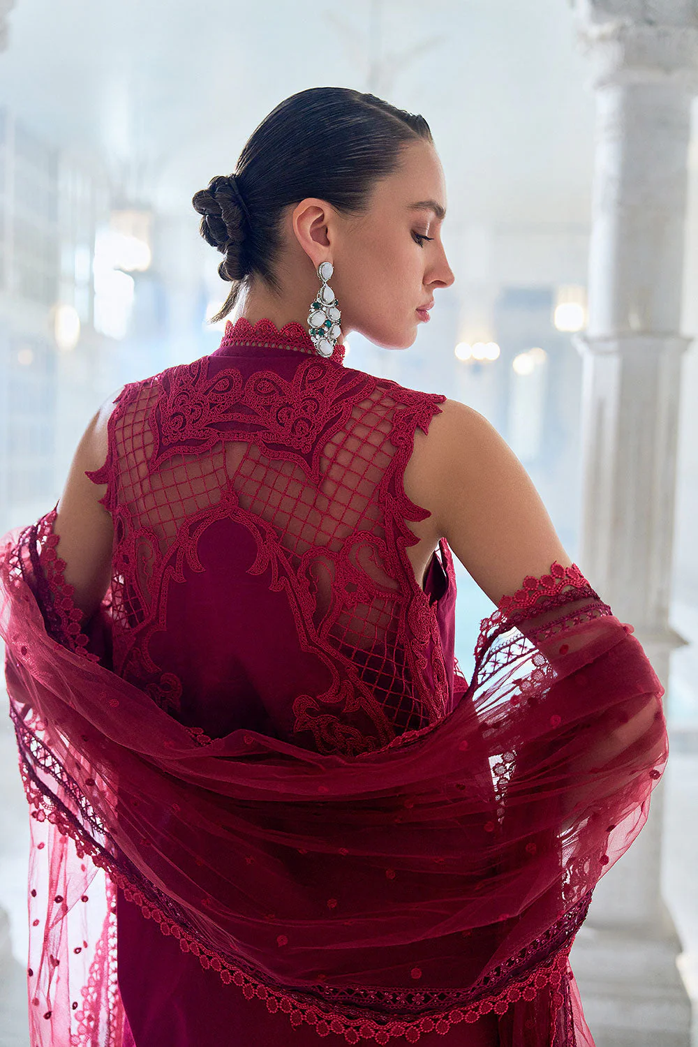 Design 5A Luxury Lawn Eid Edition 2026 Unstitched - Image 7
