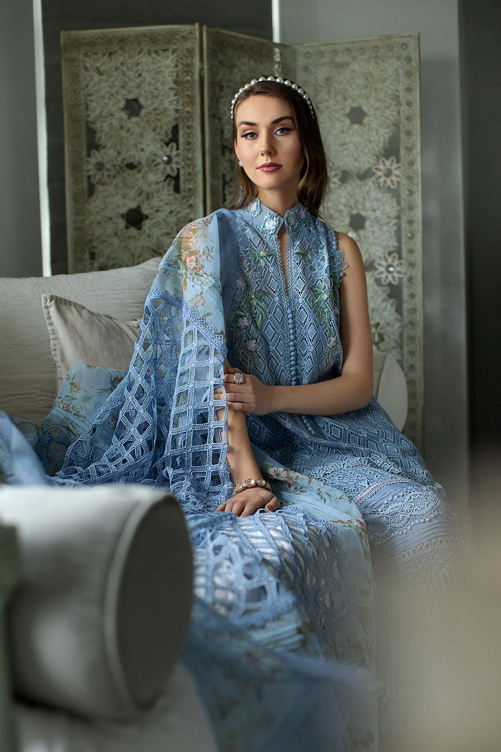 Design 6A Luxury Lawn 2024 Unstitched - Image 5