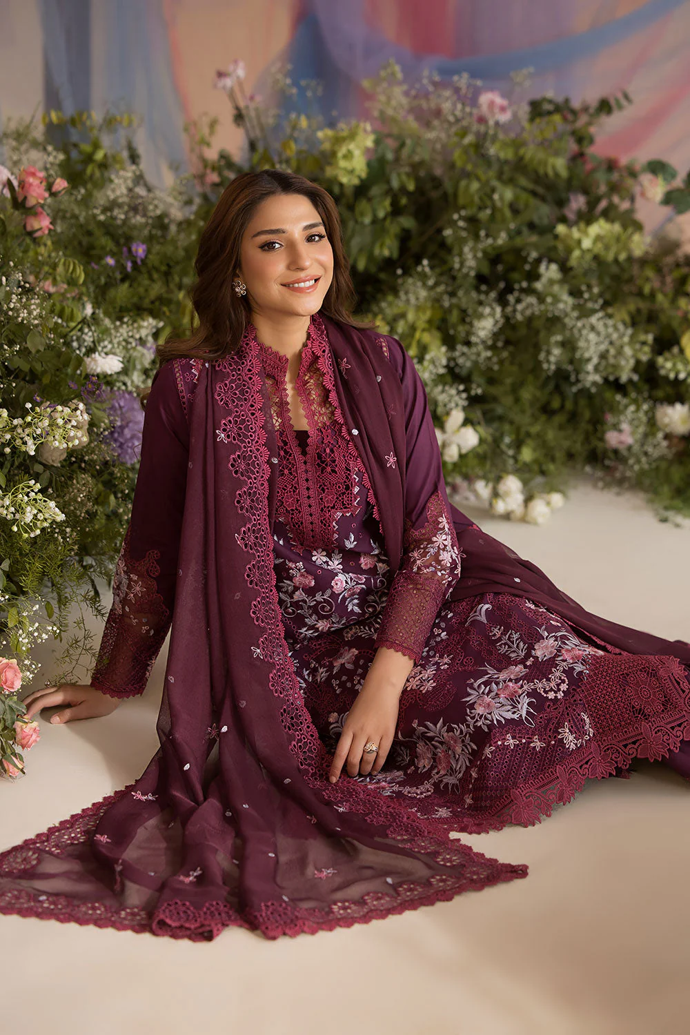 Design 6A Luxury Lawn 2025 Unstitched - Image 5
