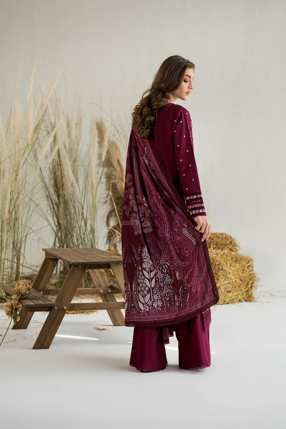 Design 6A Winter Edit Vol.1 '25 Unstitched - Image 3