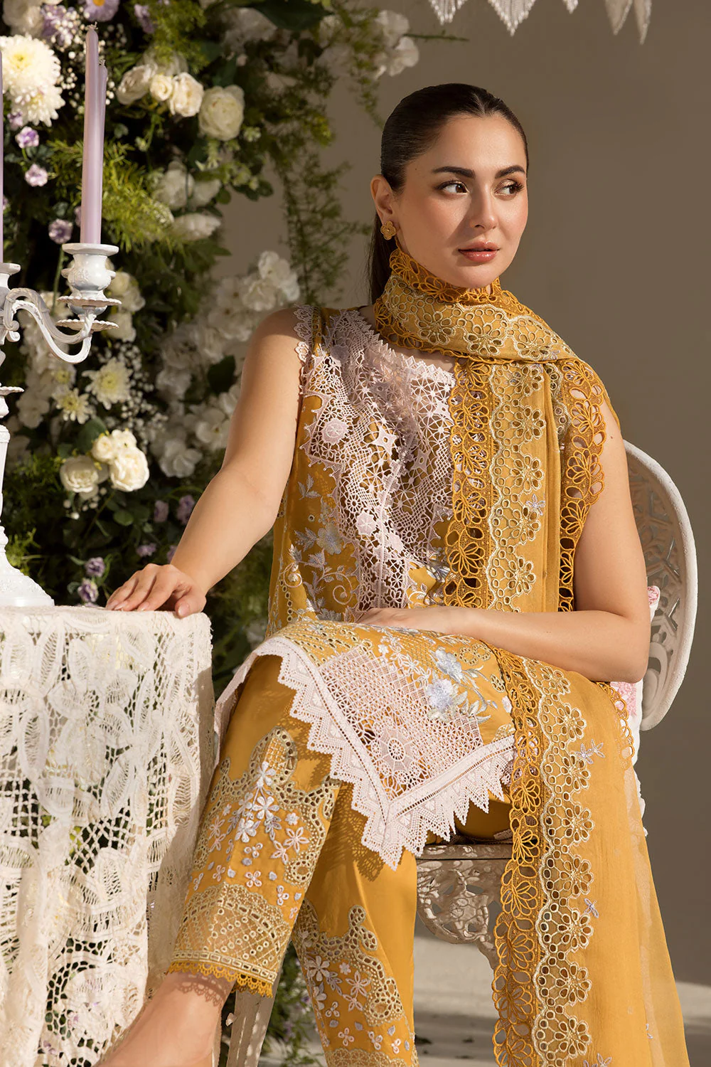 Design 6B Luxury Lawn 2025 Unstitched - Image 5