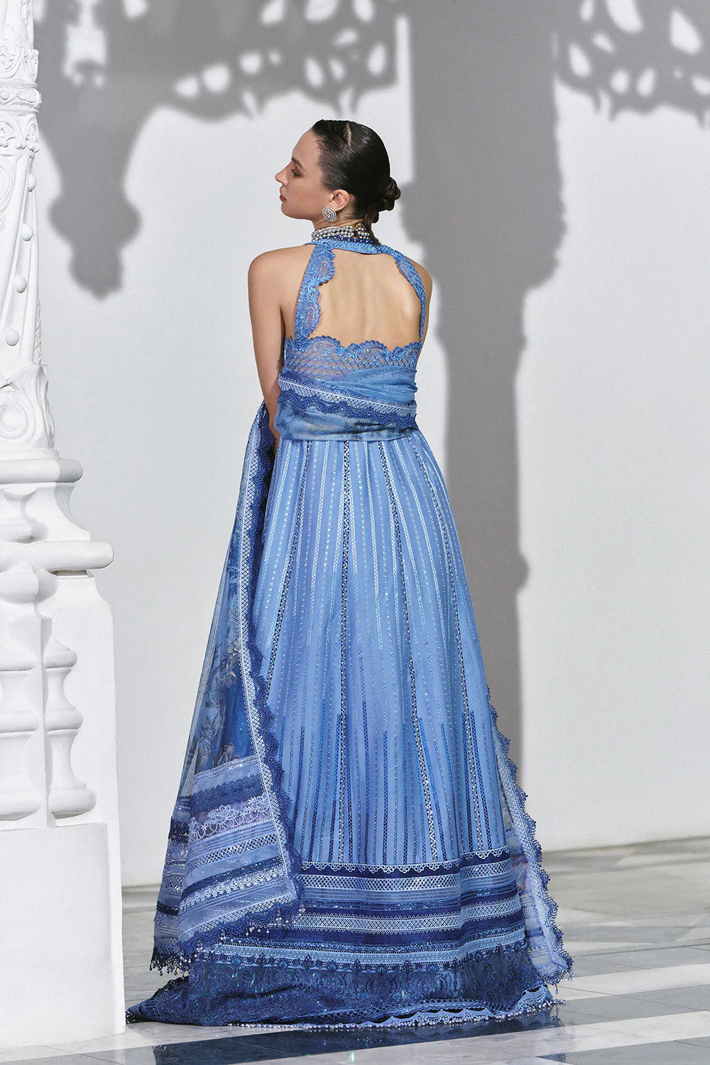 Design 6B Luxury Lawn Eid Edition 2026 Unstitched - Image 13