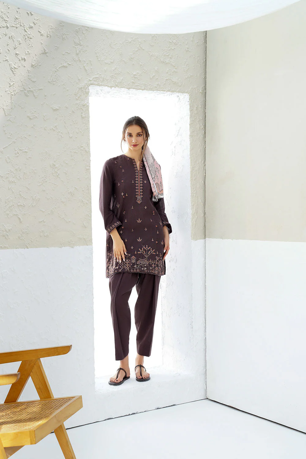 Design 7 - Winter Pret 25 Shirt & Trouser - Image 3