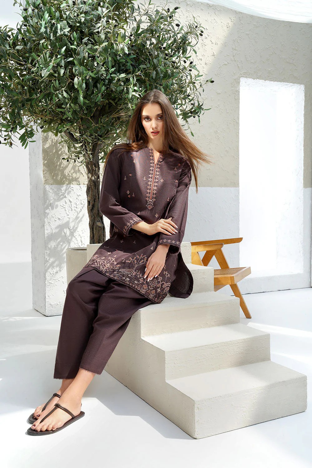 Design 7 - Winter Pret 25 Shirt & Trouser - Image 7