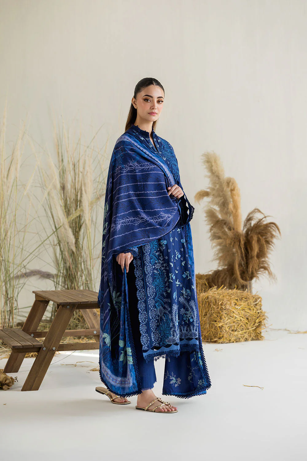 Design 7A Winter Edit Vol.1 '25 Unstitched - Image 3
