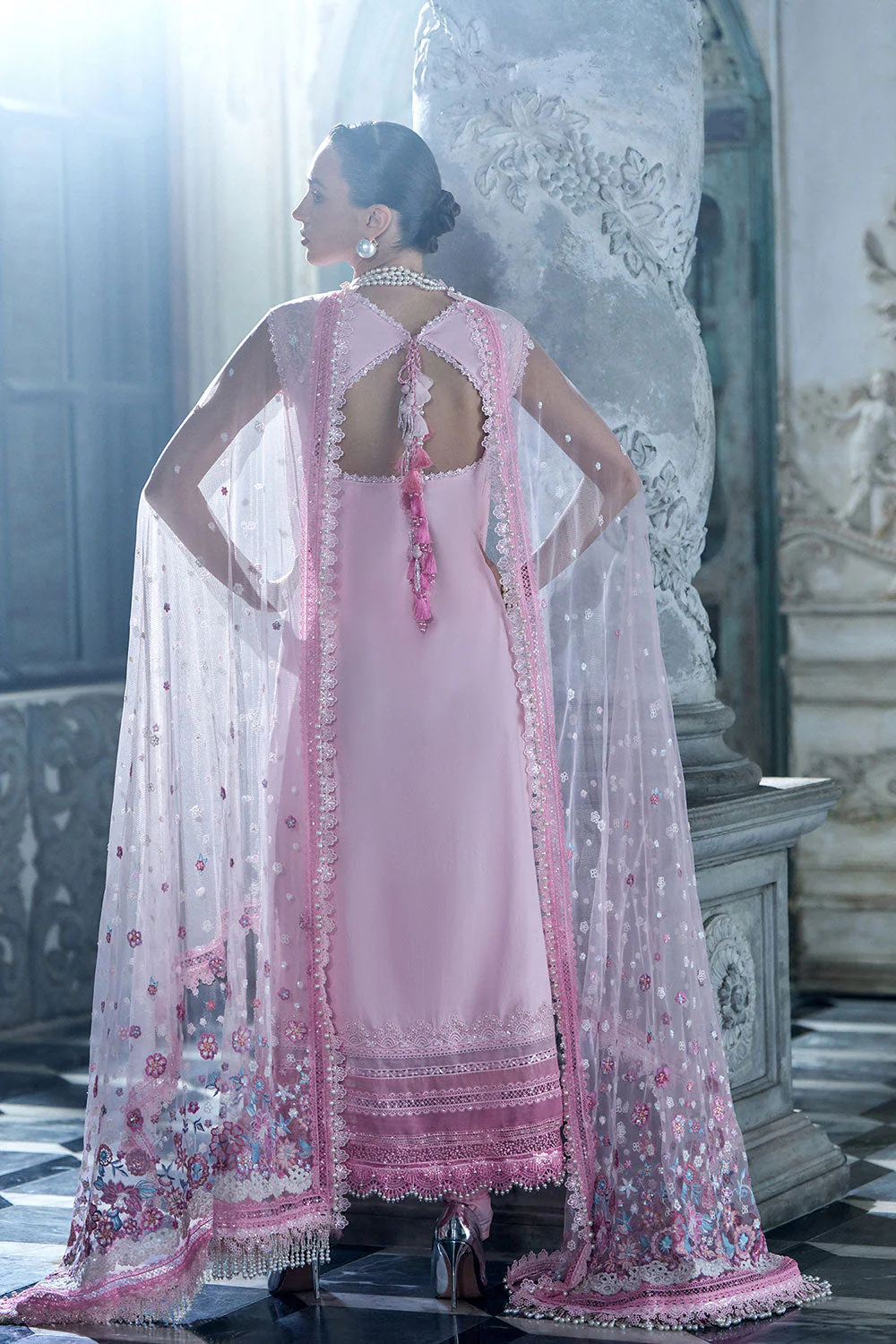 Design 7B Luxury Lawn Eid Edition 2026 Unstitched - Image 9