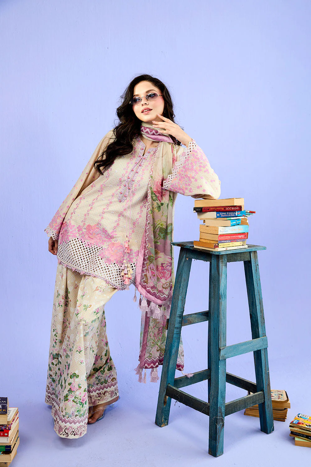 Design 7B Vital 2026 Vol 2 Unstitched - Image 3