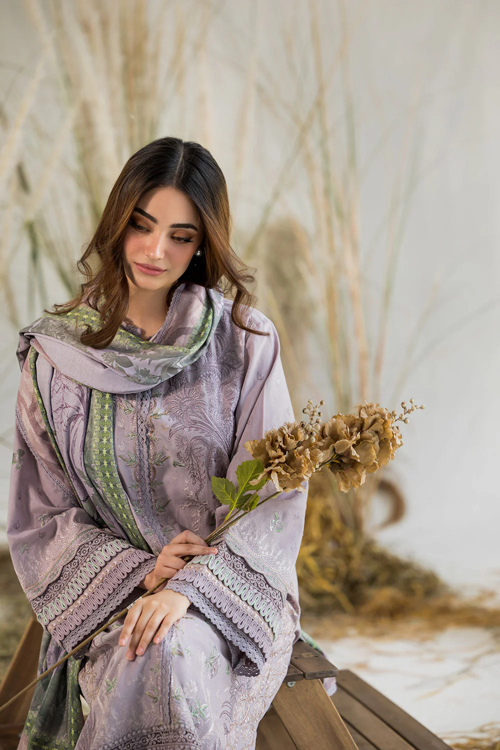Design 7B Winter Edit Vol.1 '25 Unstitched - Image 6