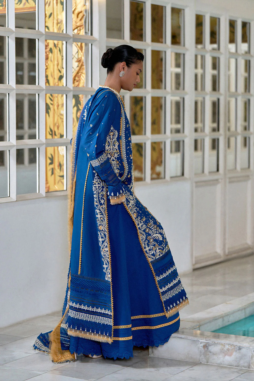 Design 8A Luxury Lawn Eid Edition 2026 Unstitched - Image 4