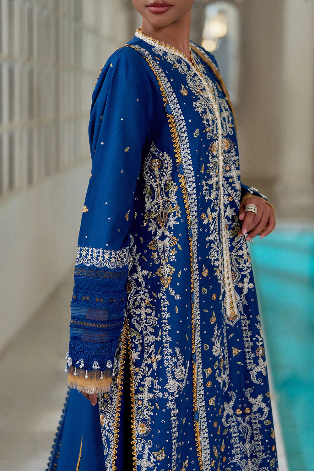 Design 8A Luxury Lawn Eid Edition 2026 Unstitched - Image 5