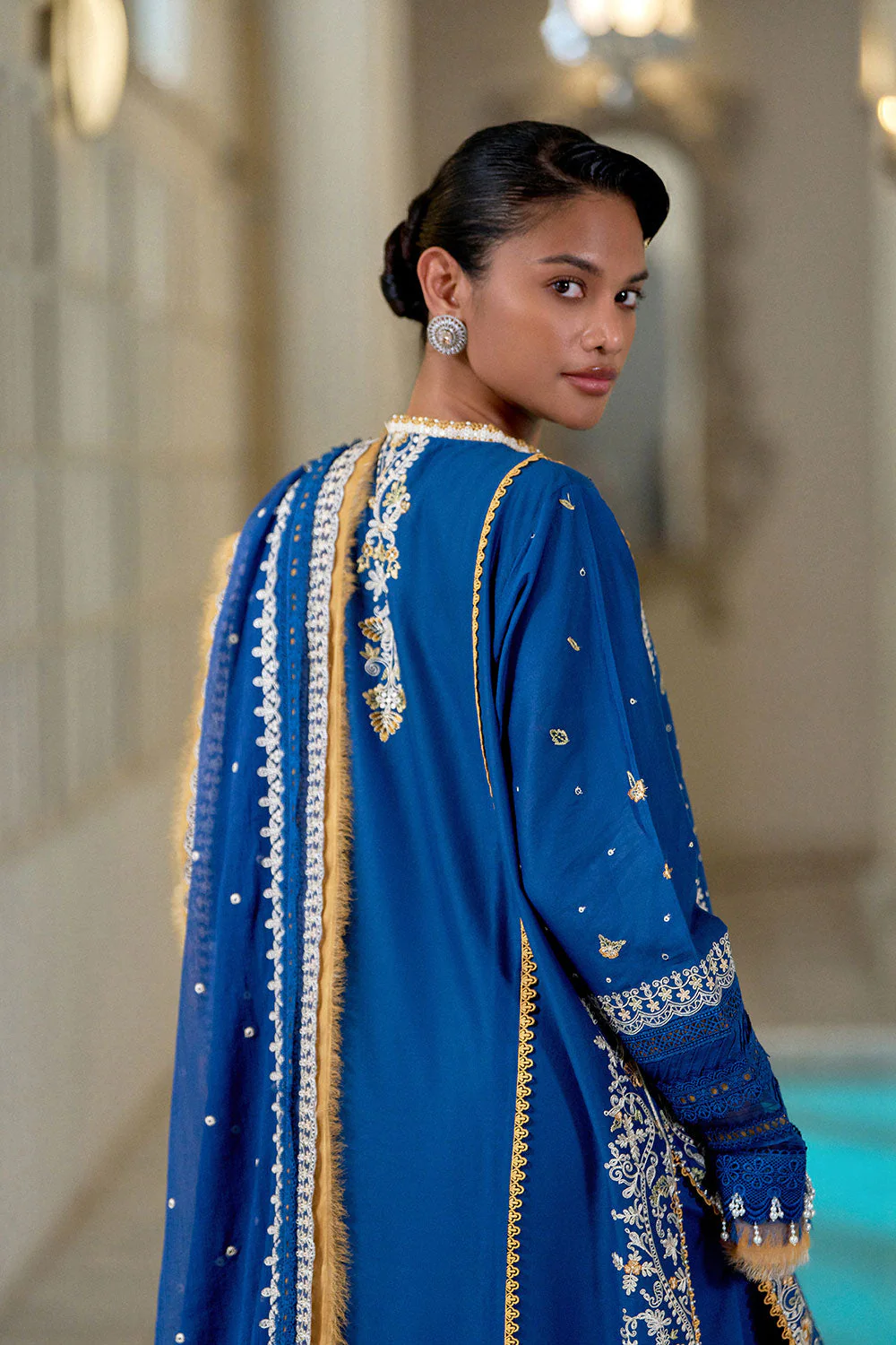 Design 8A Luxury Lawn Eid Edition 2026 Unstitched - Image 6