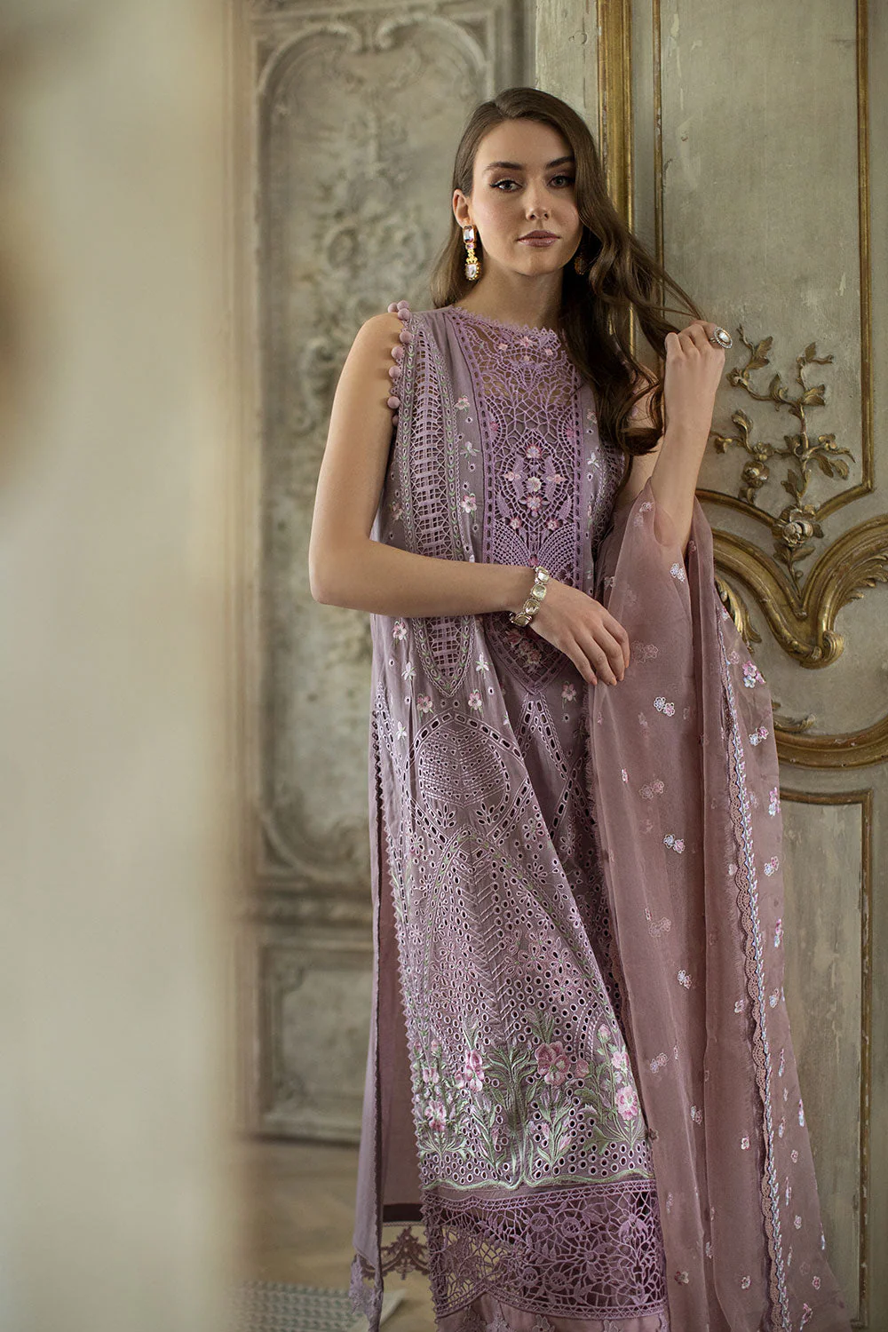 Design 9A Luxury Lawn 2024 Unstitched - Image 3