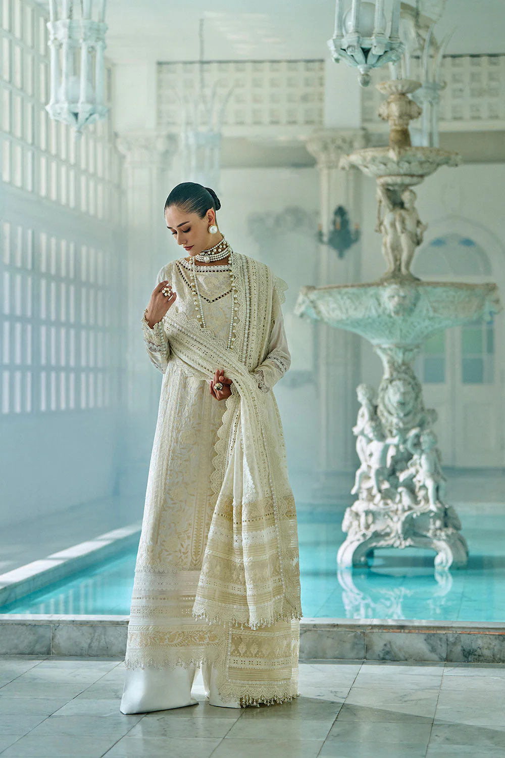 Design 9A Luxury Lawn Eid Edition 2026 Unstitched